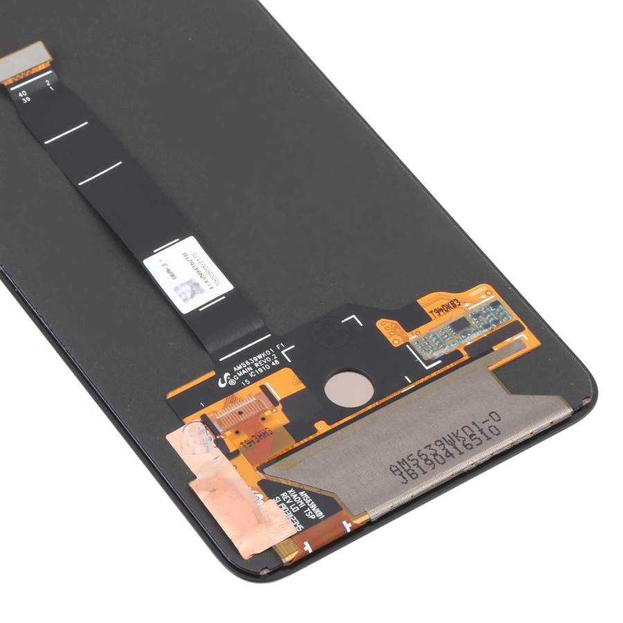 Original AMOLED Material LCD Screen and Digitizer Full Assembly for Xiaomi Mi 9(Black)