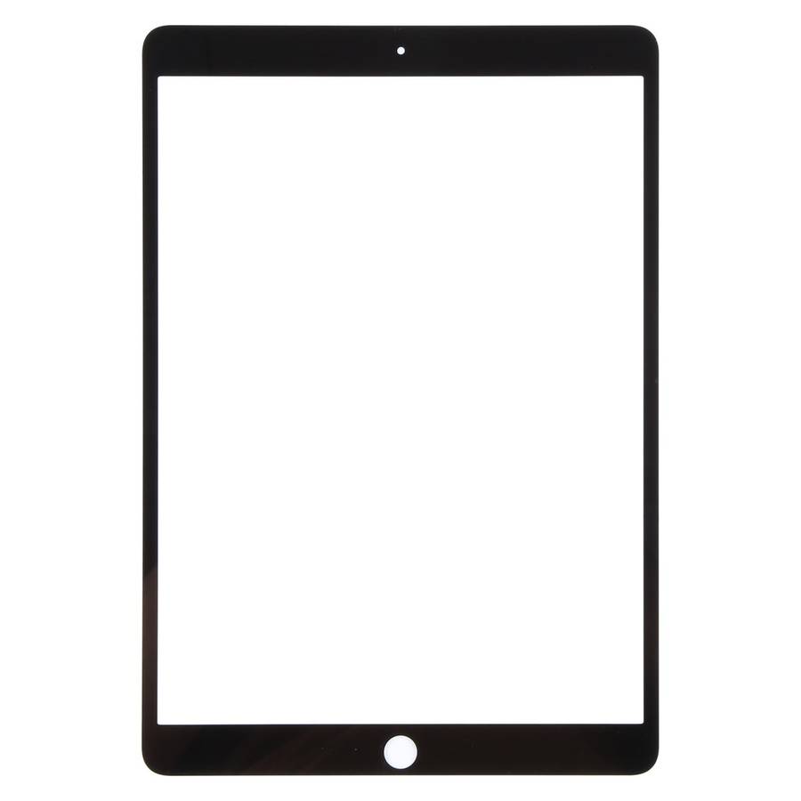 For iPad Pro 10.5 Front Screen Outer Glass Lens with OCA Optically Clear Adhesive(Black)