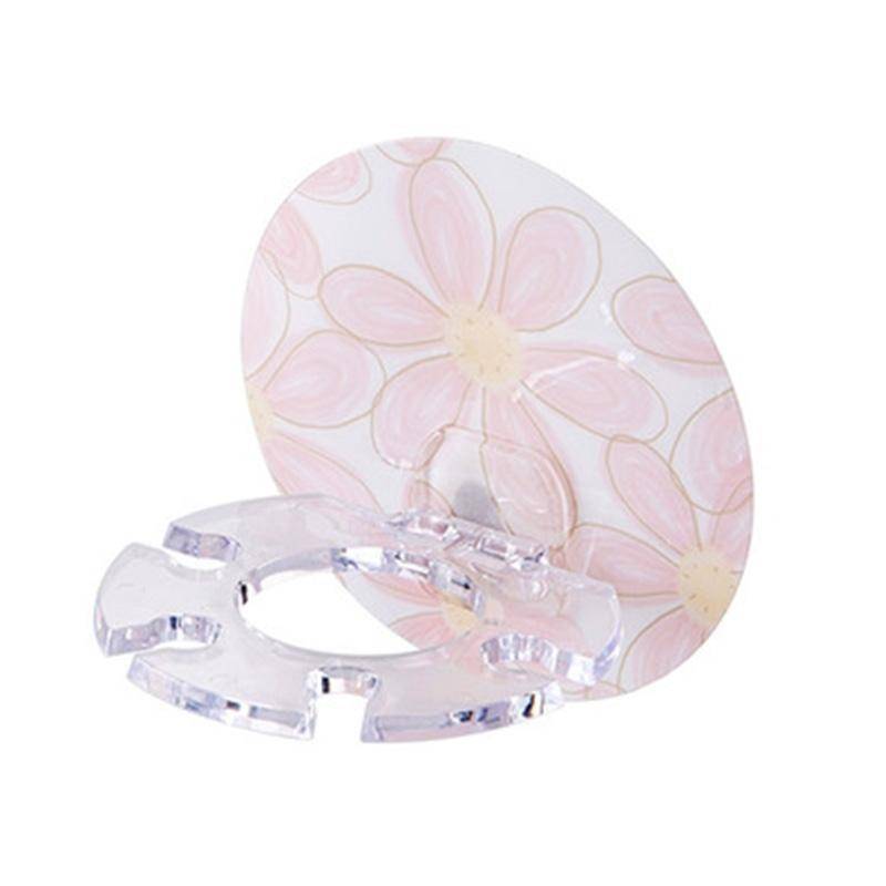 Plastic Toothbrush Holder Toothpaste Storage Tooth Brush Dispenser(Pink)