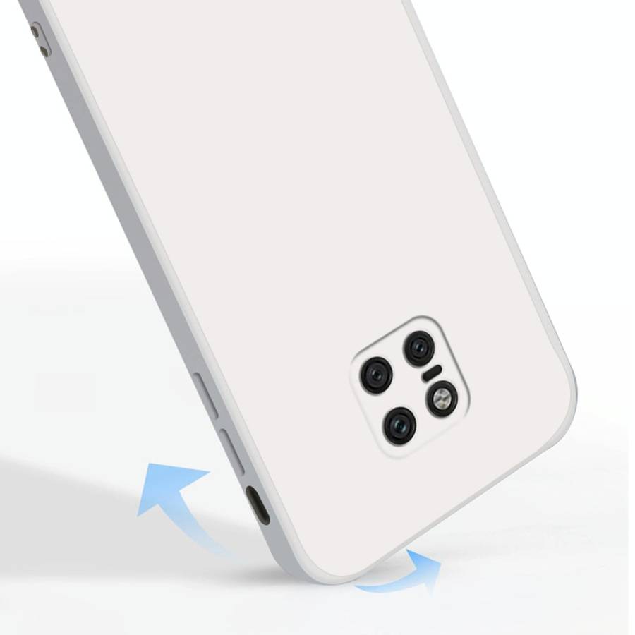 For Huawei Mate 20 Pro Solid Color Imitation Liquid Silicone Straight Edge Dropproof Full Coverag...