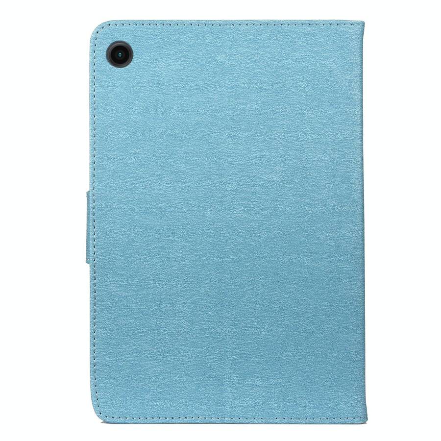 For Samsung Galaxy Tab A8 10.5 2021 X200 / X205 Butterfly Flower Embossing Pattern Leather Tablet...