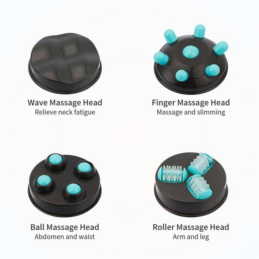 4 in 1 Electric Massager Handheld Fat Pusher Infrared Massager 220V EU Plug