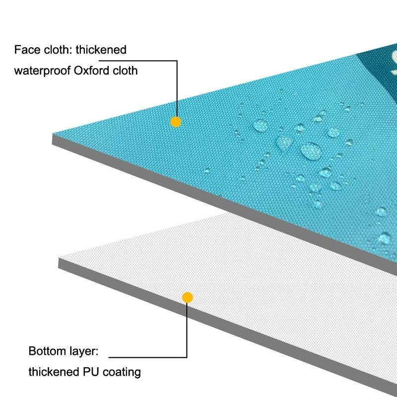 Y018 Moisture-proof Outdoor Grass Mat Thickened Waterproof Picnic Mat(2x2m)
