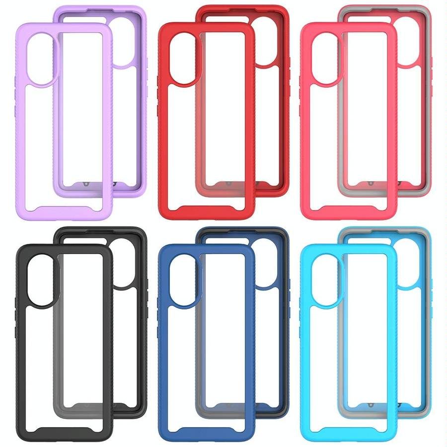 For Huawei nova 8 Starry Sky Solid Color Series Shockproof PC + TPU Phone Case(Purple)