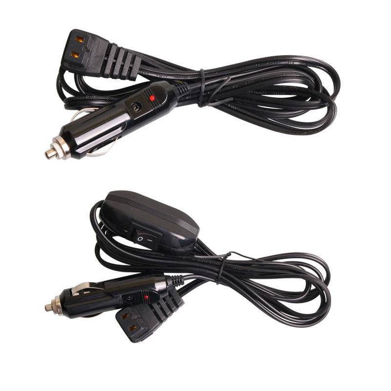 Car Compressor Refrigerator Line 12/24V Semiconductor Refrigerator Power Cord Cigarette Lighter L...