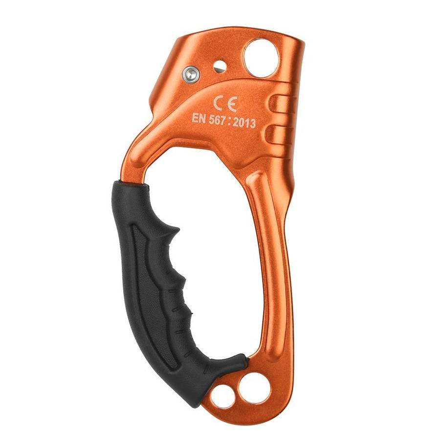 XINDA TP-8606 Outdoor Rock Climbing Aerial Work Anti-fall Handheld Rope Gripper for 8-12mm Diamet...