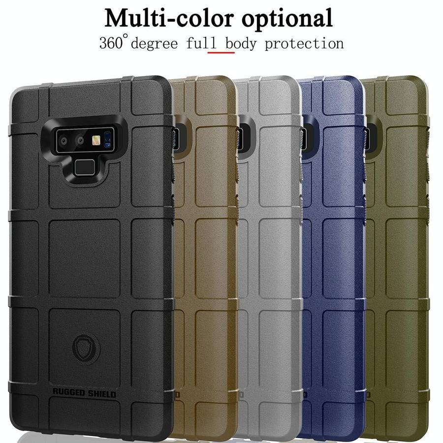 Full Coverage Shockproof TPU Case for Samsung Galaxy Note9(Blue)