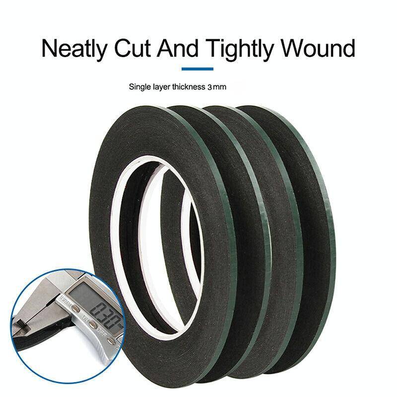 3mm Foam Double-Sided Tape for Phone Screen Repair, Length: 10m