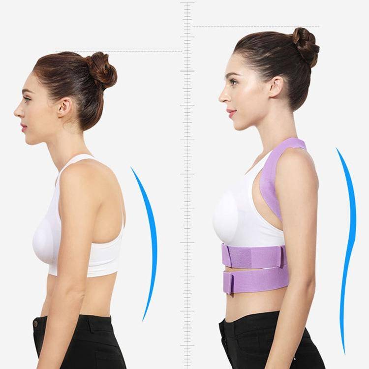 Humpback Correction Belt Back Posture Corrector, Specification: M(062 Child Blue)