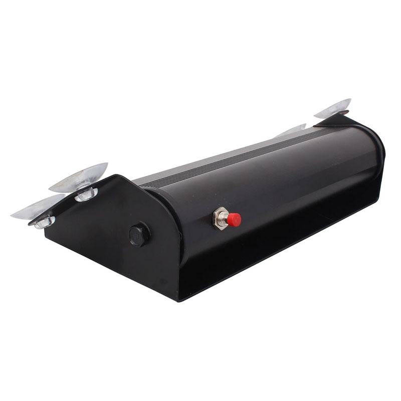 8W 800LM 8-LED Red + Blue Light 3-Modes Adjustable Angle Car Strobe Flash Dash Emergency Light Wa...