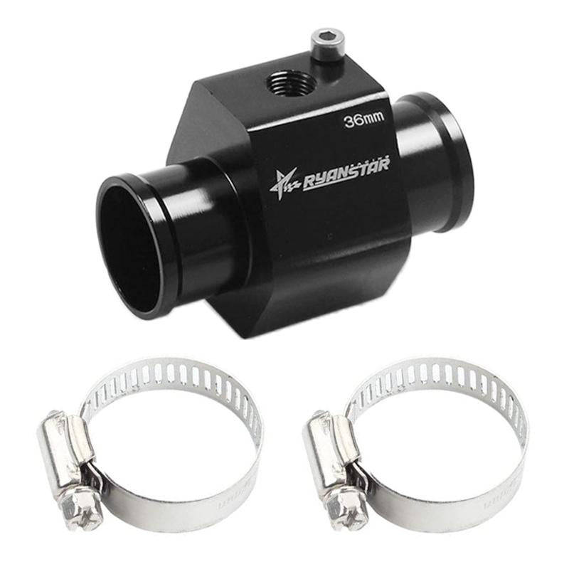 RYANSTAR RACING Car Water Temperature Meter Temperature Gauge Joint Pipe Radiator Sensor Adaptor ...