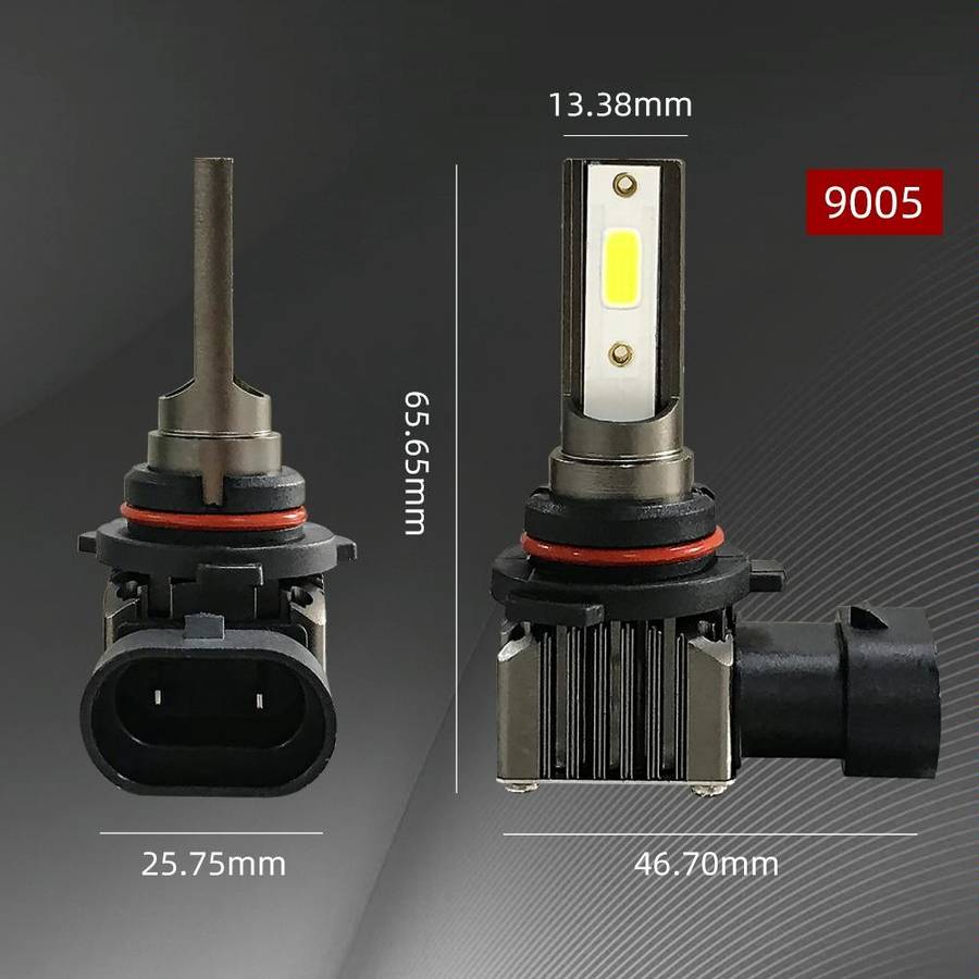 2 PCS M2 9005 / HB3 / H10 DC9-36V 9.2W 6000K 1000LM Car LED Headlight Lamps