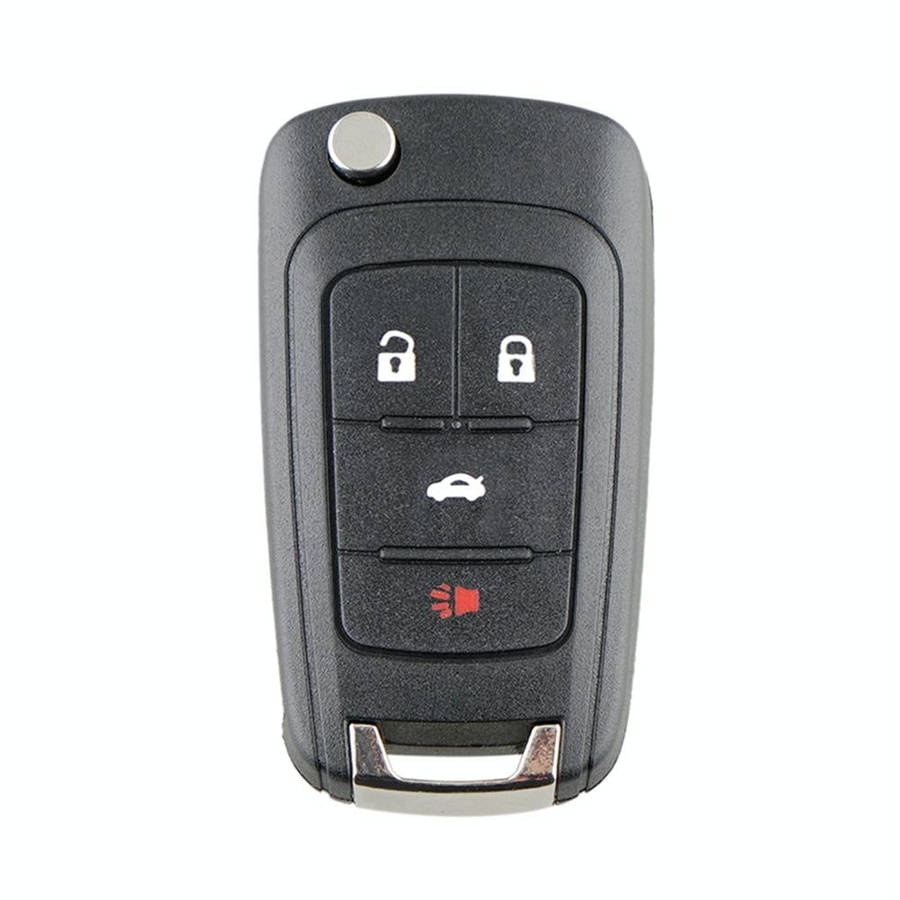 For Opel Car Keys Replacement Car Key Case with Foldable Key Blade(3 Buttons/Sedan Button)