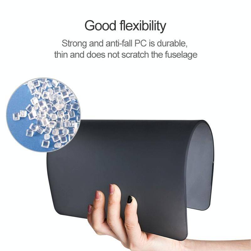 For Huawei MateBook X Pro 2022 Shockproof Frosted Laptop Protective Case (Transparent)