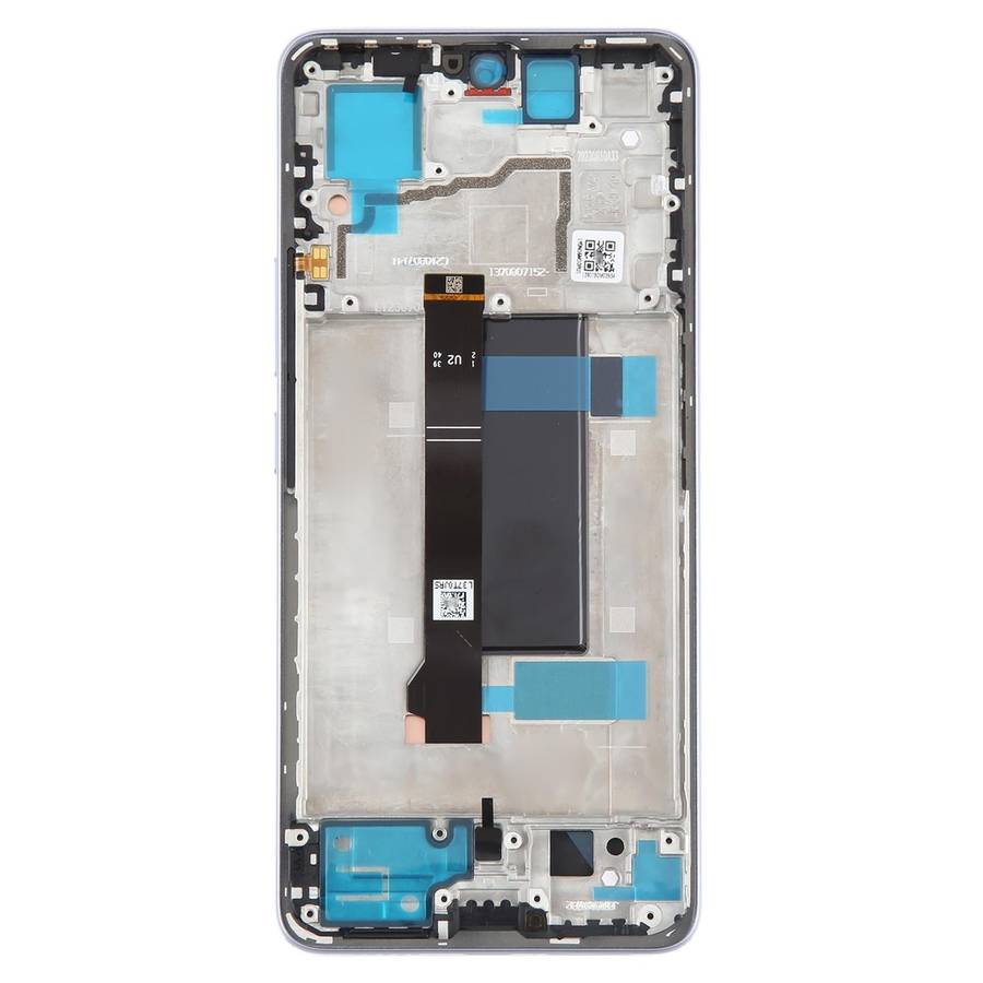 For Xiaomi Poco X6 Original AMOLED Material LCD Screen Digitizer Full Assembly with Frame (Purple)
