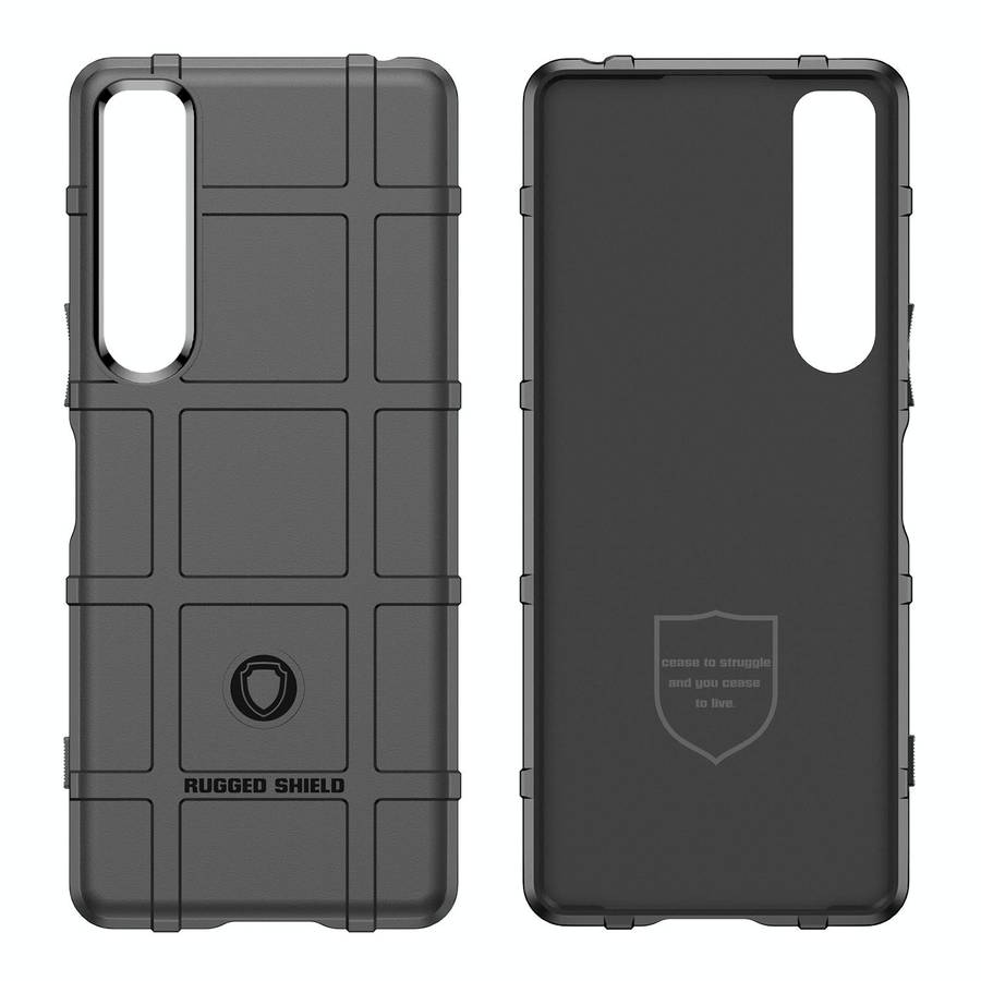 For Sony Xperia 1 IV Full Coverage Shockproof TPU Phone Case(Black)