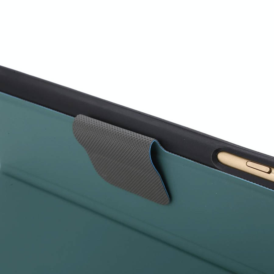 For iPad mini 5 / 4 / 3 / 2 / 1 Electric Pressed Texture Horizontal Flip Leather Case with Holder...
