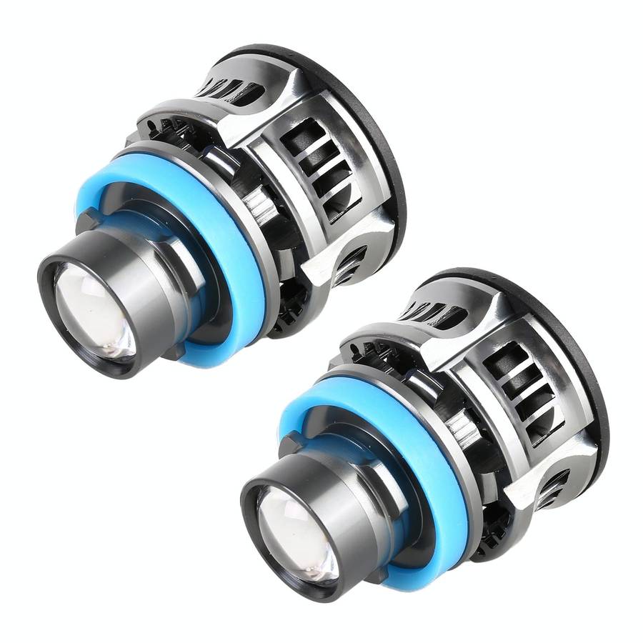 1 Pair H11 27W / DC12V Car Aluminum Alloy LED Headlight (Blue Light)