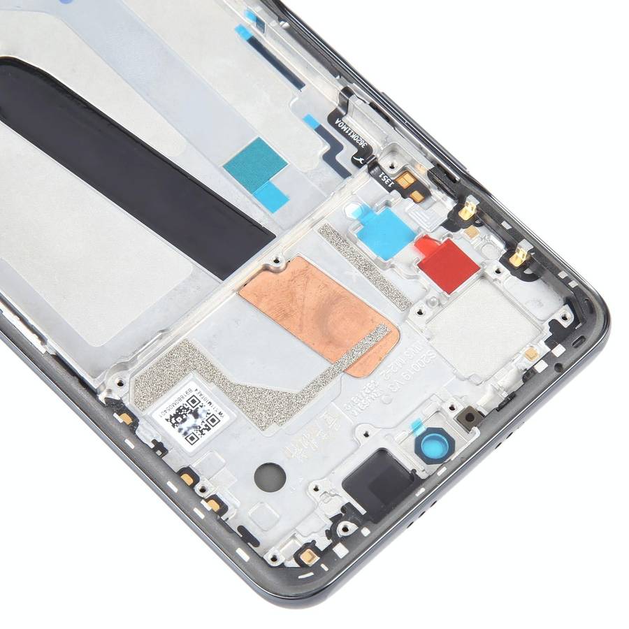 OLED LCD Screen For Xiaomi Redmi K40 Digitizer Full Assembly with Frame(Black)