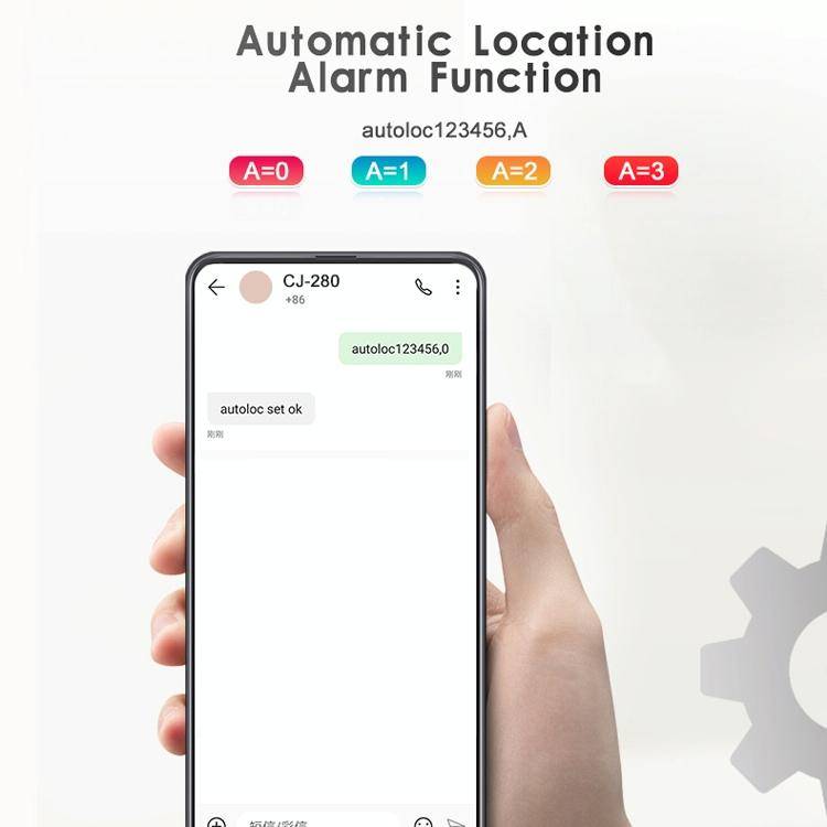 CJ280 GPS Locator Wireless Strong Magnetic Positioning Tracker, Specification: 4G 20000mAh