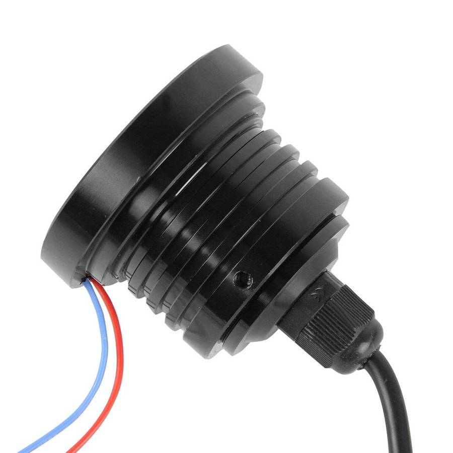 2 PCS 2.5 inch DC12-24V 10W 900LM 6500K Car Angel Eyes Fog Lamp Foglight, Cable Length: 20cm(Whit...