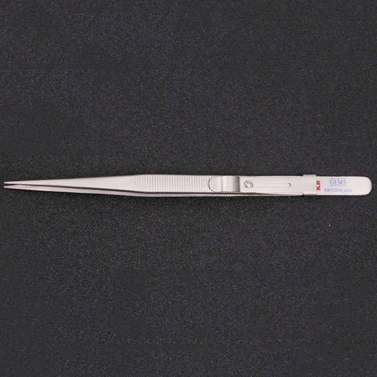Non-Slip Diamond Tweezers Jewelry Tweezers Elastic Stainless Steel Gem Diamond Clips Durable Tool...