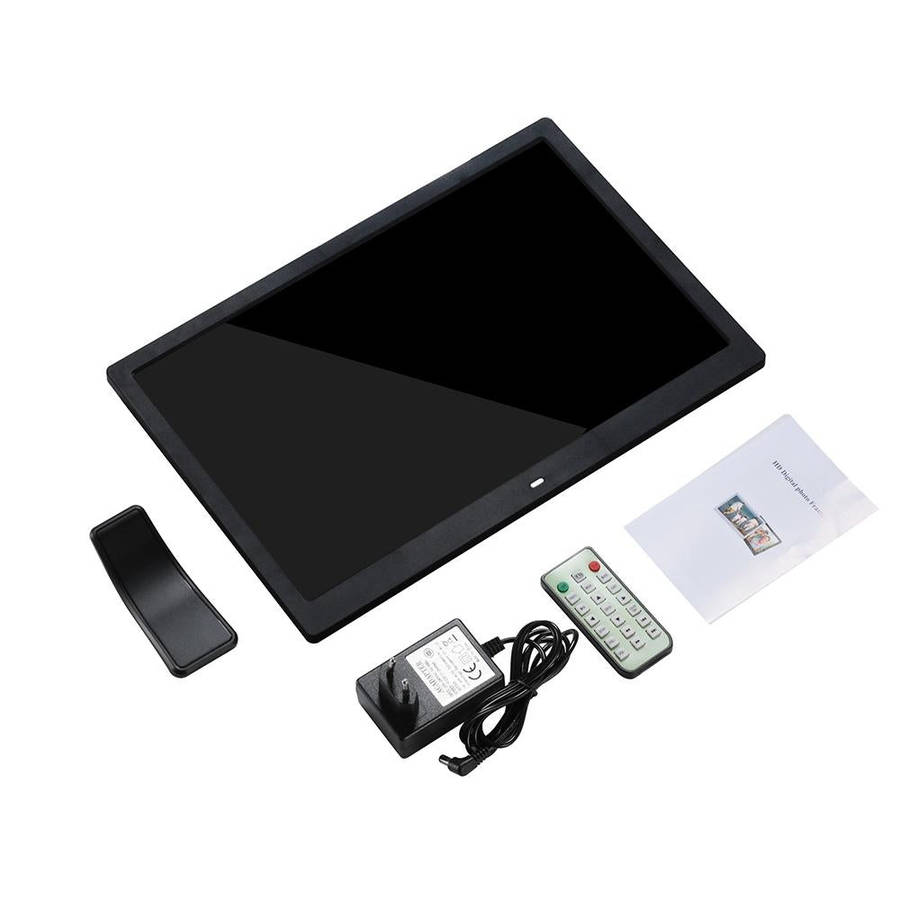 14-inch Digital Photo Frame Electronic Photo Frame Ultra-narrow Side Support 1080P Wall-mounted A...
