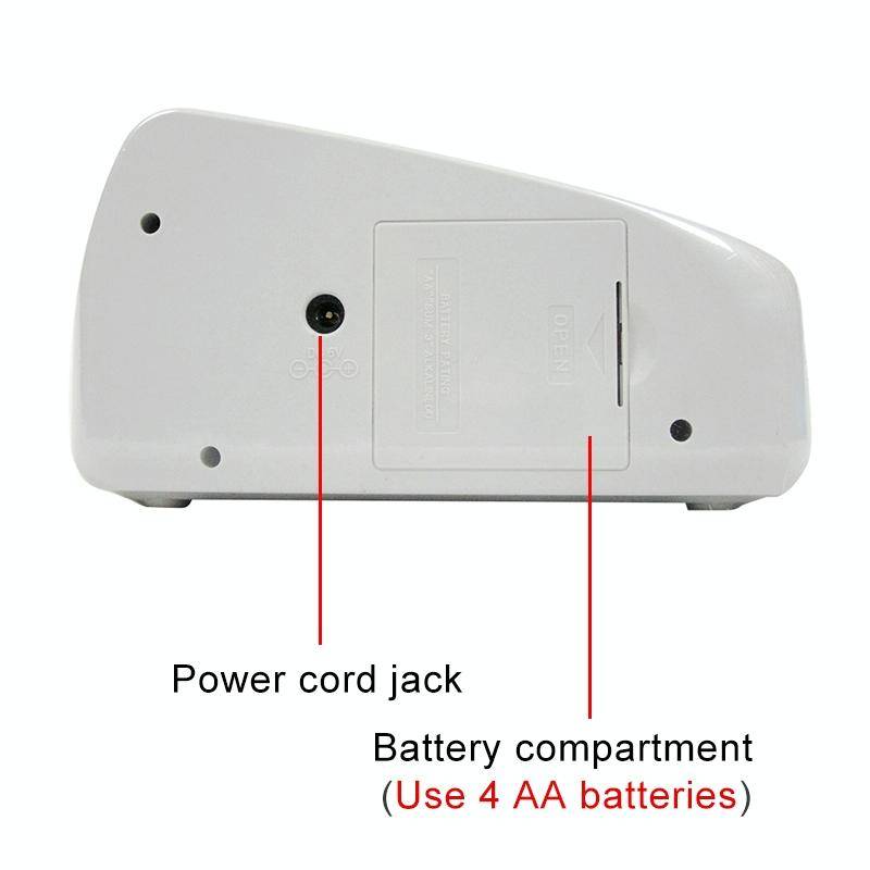 V30 Mini Portable Multi Paper Currency Counting Money Counter, EU Plug