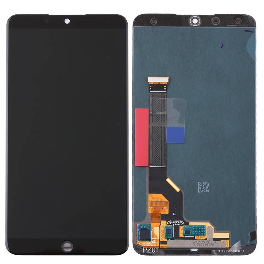 Original LCD Screen for Meizu 15 Plus with Digitizer Full Assembly(Black)