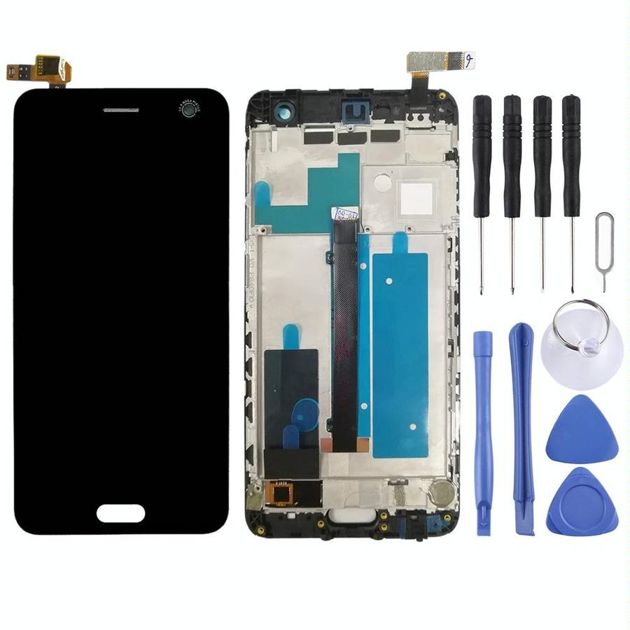 OEM LCD Screen For ZTE Blade V8 BV0800  Digitizer Full Assembly with FrameBlack)