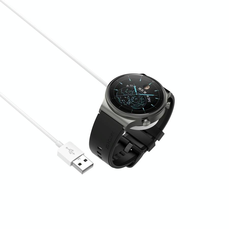 For Huawei Watch GT 3 / GT Runner Smart Watch Charging Cable, Length: 1m, Integrated Version(White)