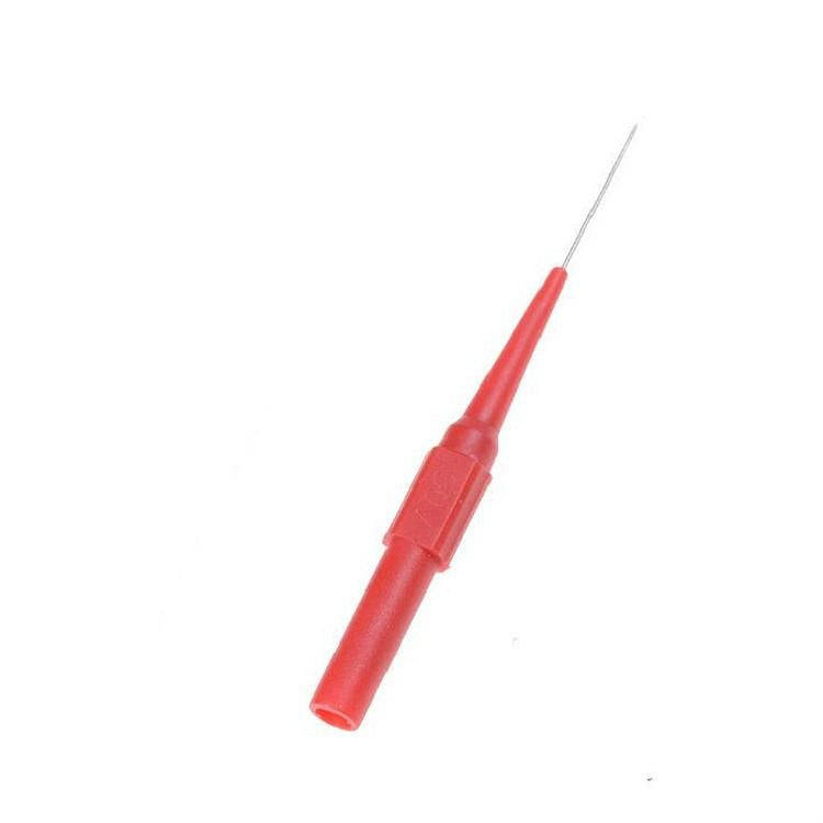 30V Multimeter Test Pen Test Probe Long and Thin Tip Probe Banana Jack Pin Auto Car Repair Access...