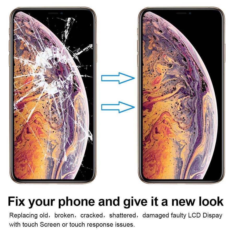 GX OLED LCD Screen for iPhone XS Max with Digitizer Full Assembly