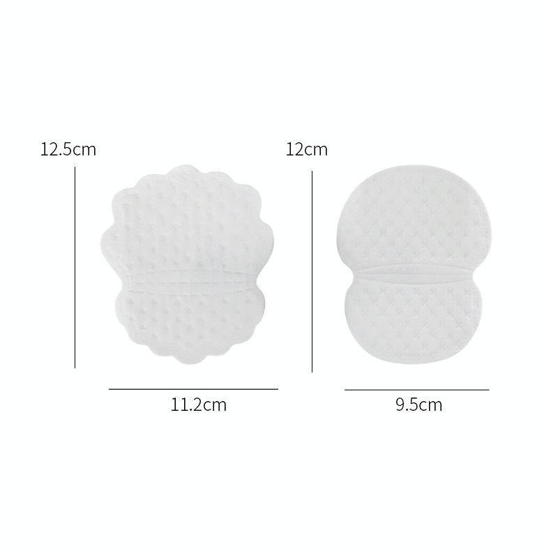 50 PCS Summer Breathable Underarm Invisible Sweat-absorbing Stickers Mint