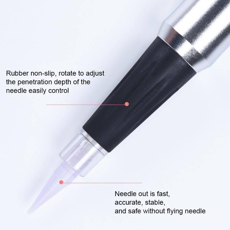 Semi-Permanent Tattoo Pen Apprentice Bleaching Lip Tattoo Eyebrow Instrument(Purple)