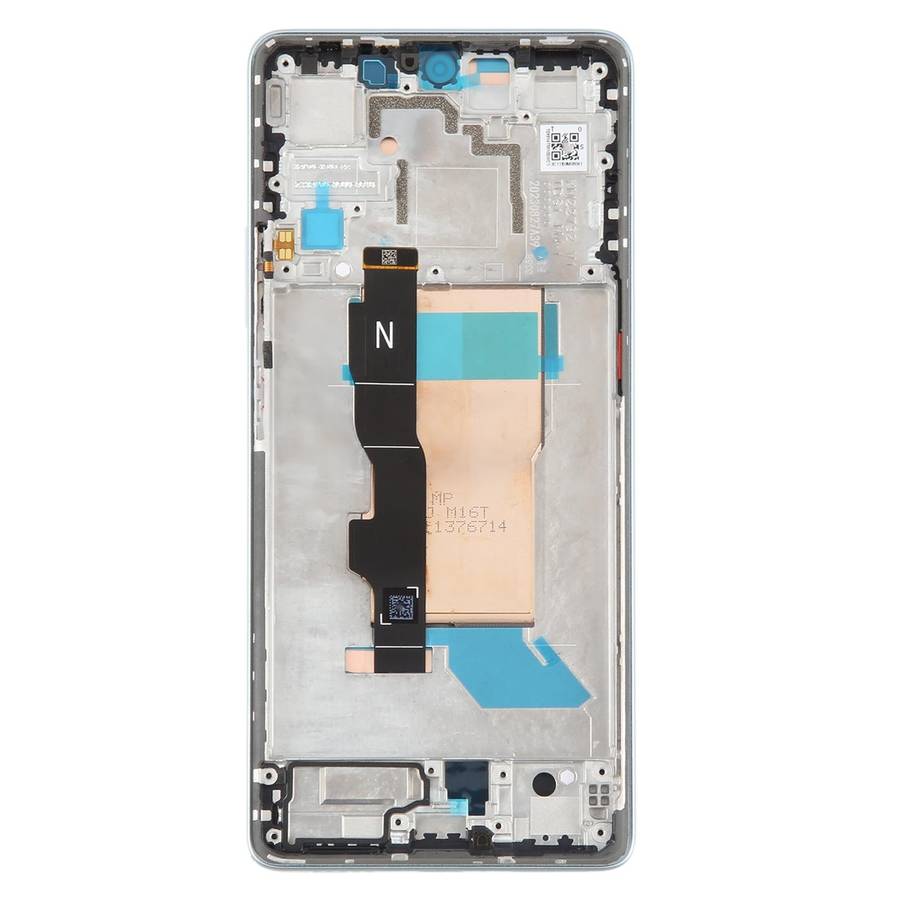 For Xiaomi Poco F5 Original AMOLED Material LCD Screen Digitizer Full Assembly with Frame (Blue)