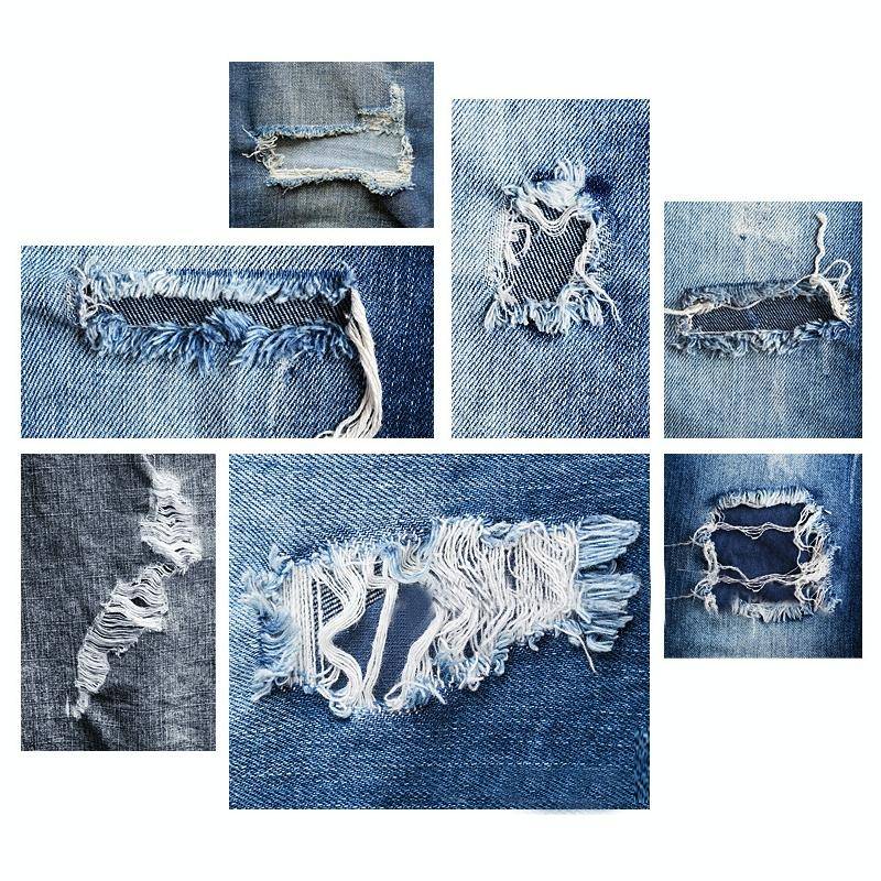 20pcs/set Jumper Shirt Elbow Knee Repair Patch Denim Cutting Patch