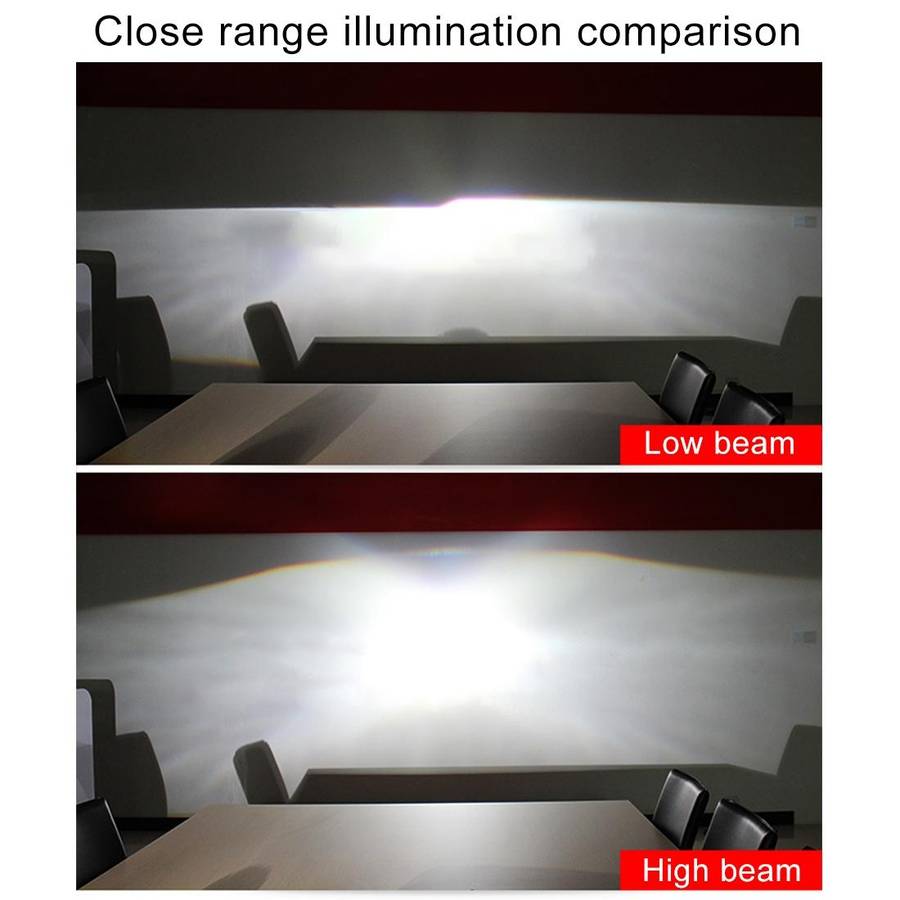 IPHCAR G262 H1 3.0 inch 12V Bi-Xenon Projector Lens Headlight with Exquisite Angle Eyes Decoratio...