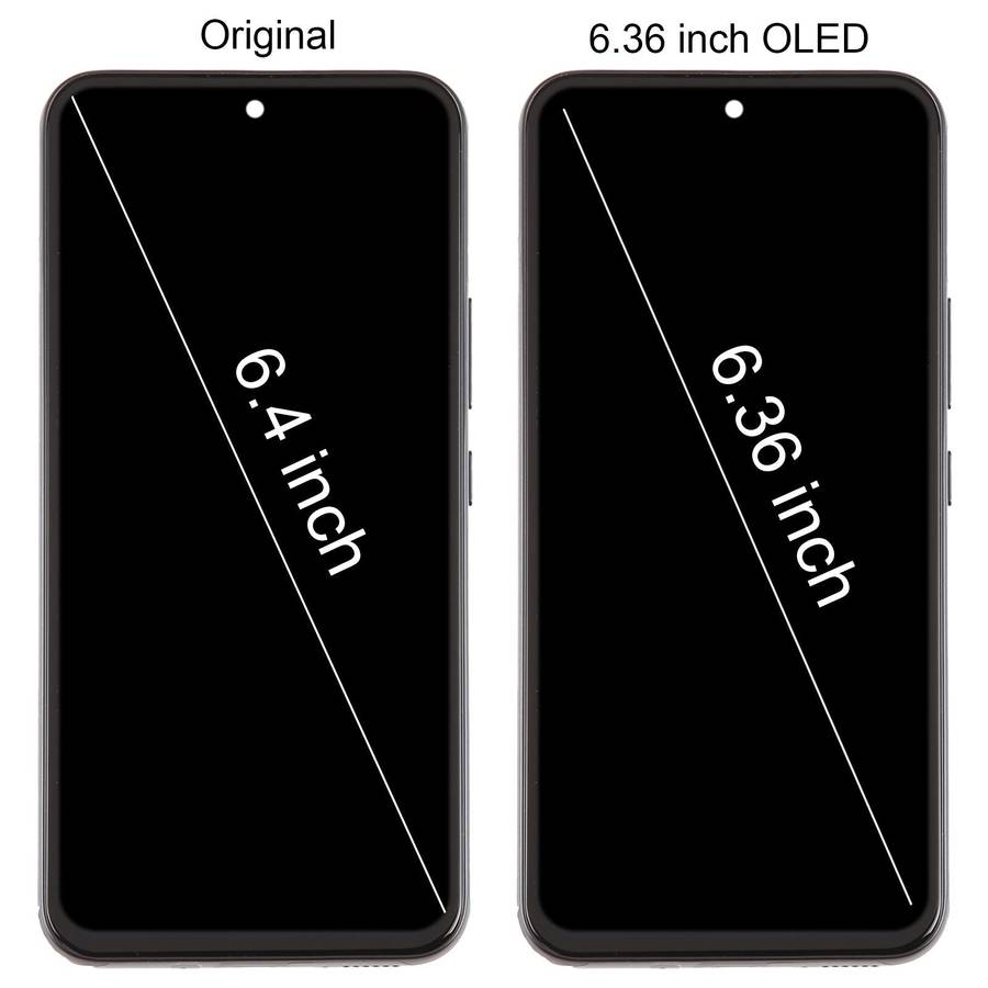 For Samsung Galaxy A54 5G SM-A546 6.43 inch OLED LCD Screen Digitizer Full Assembly with Frame