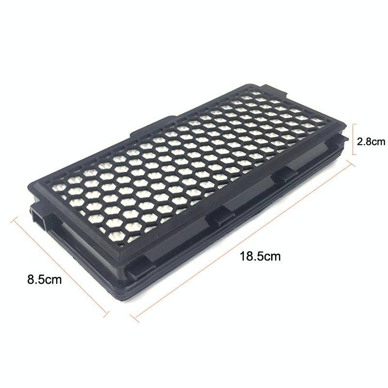For Miele 3DFJM / Complete C2 Vacuum Cleaner Accessories Filters(Black)