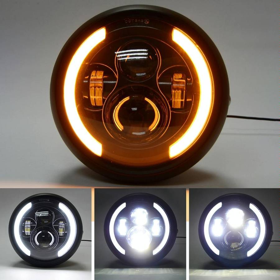 7.5 Inch Motorcycle Modified Headlights Without Bracket