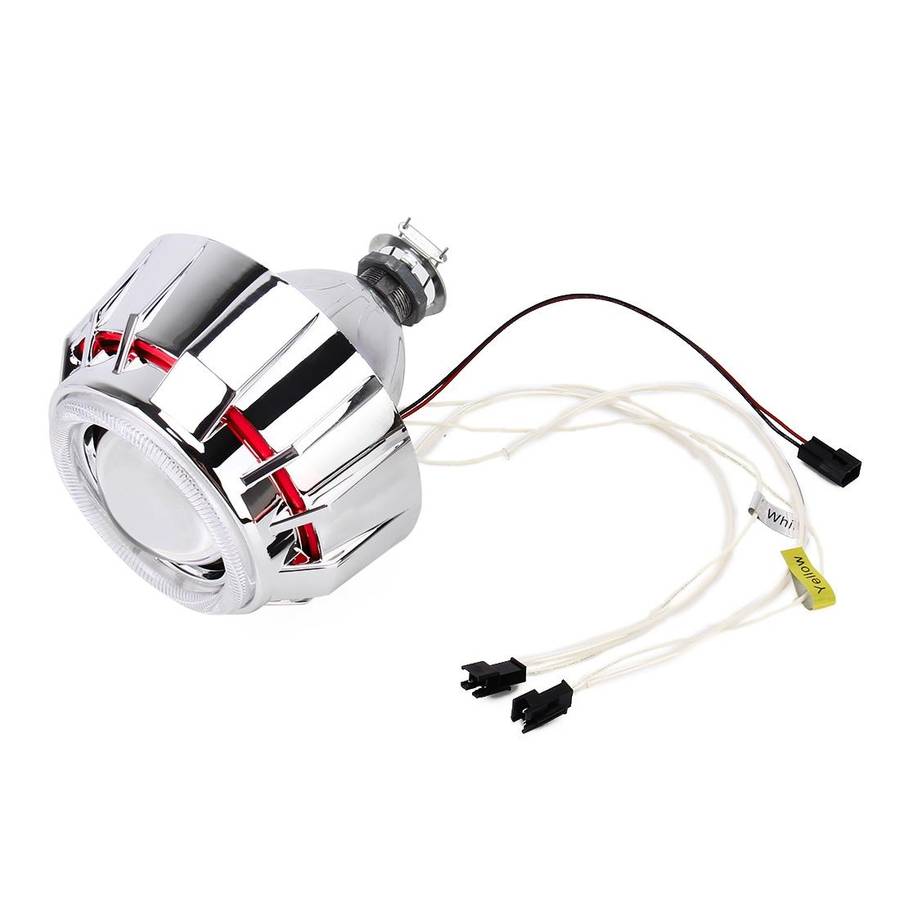 IPHCAR G262 H1 3.0 inch 12V Bi-Xenon Projector Lens Headlight with Exquisite Angle Eyes Decoratio...