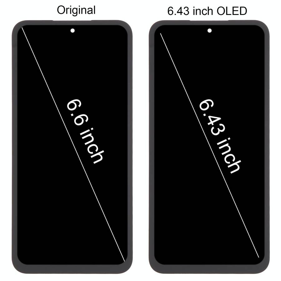 For Samsung Galaxy A55 SM-A556B 6.43 inch OLED LCD Screen Digitizer Full Assembly