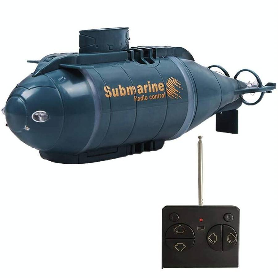 Children 2.4G Electric Six-Way Mini Submarine Model Boy Playing In Water Remote Control Boat Nucl...