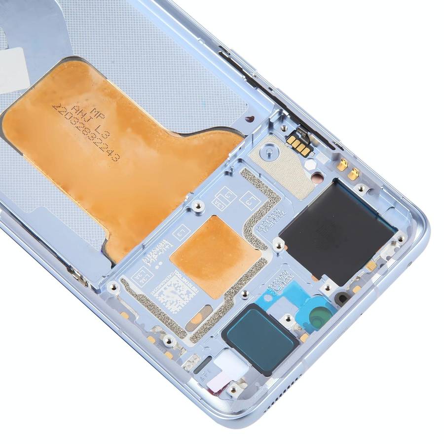 For Xiaomi 12S Original AMOLED Material LCD Screen Digitizer Full Assembly with Frame (Blue)