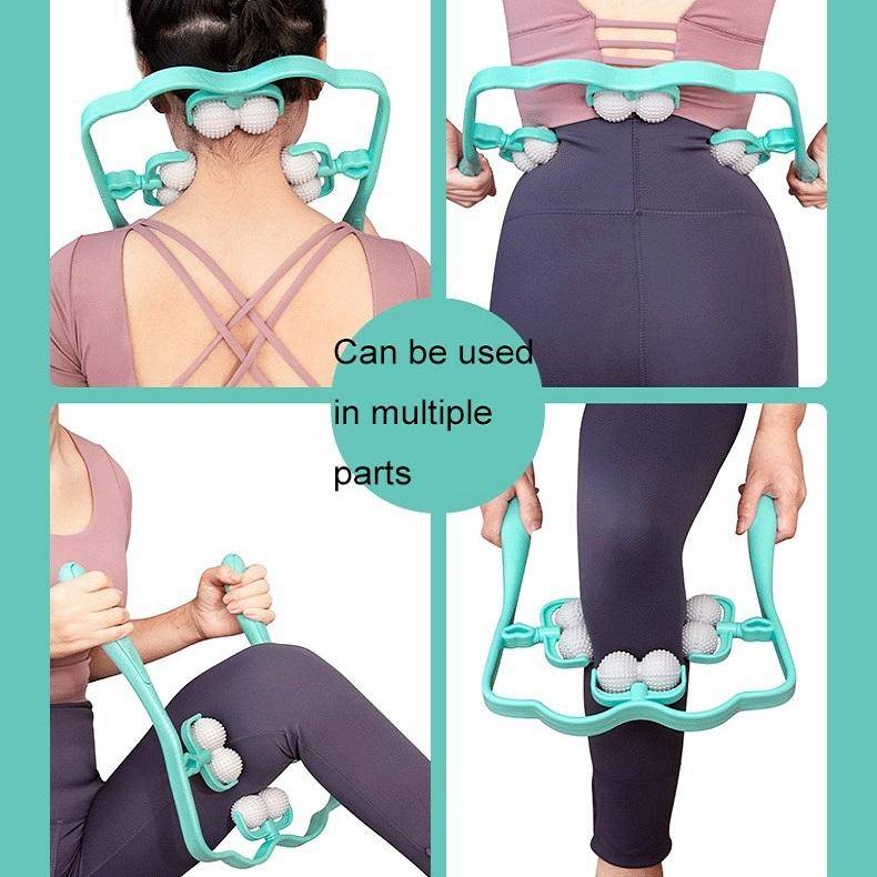 Handheld Cervical Shoulder And Neck Massager(Green)