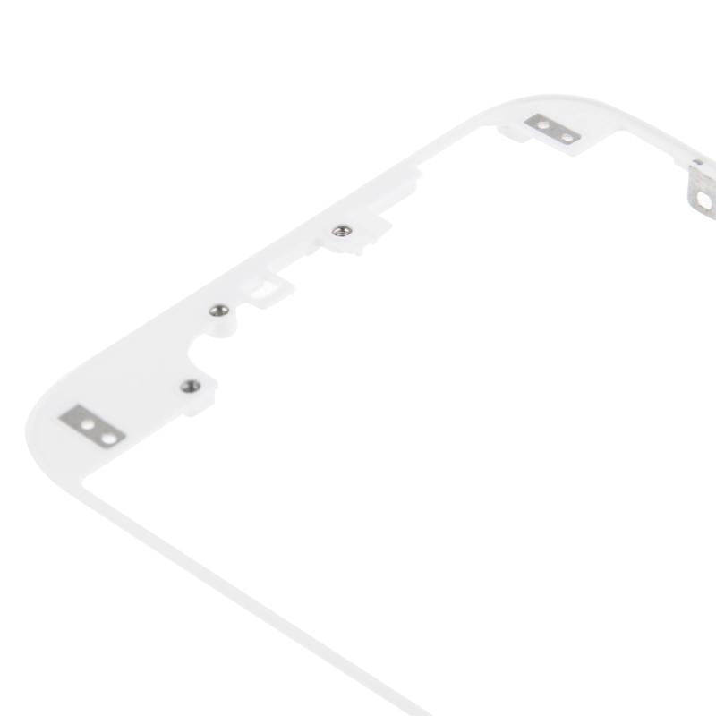 Front LCD Screen Bezel Frame for iPhone 6(White)