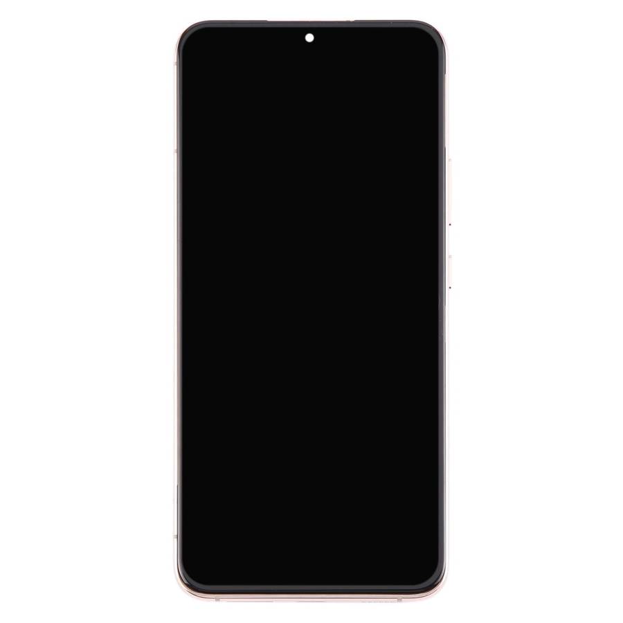 For Samsung Galaxy S22+ 5G SM-S906B Original LCD Screen Digitizer Full Assembly with Frame (Gold)