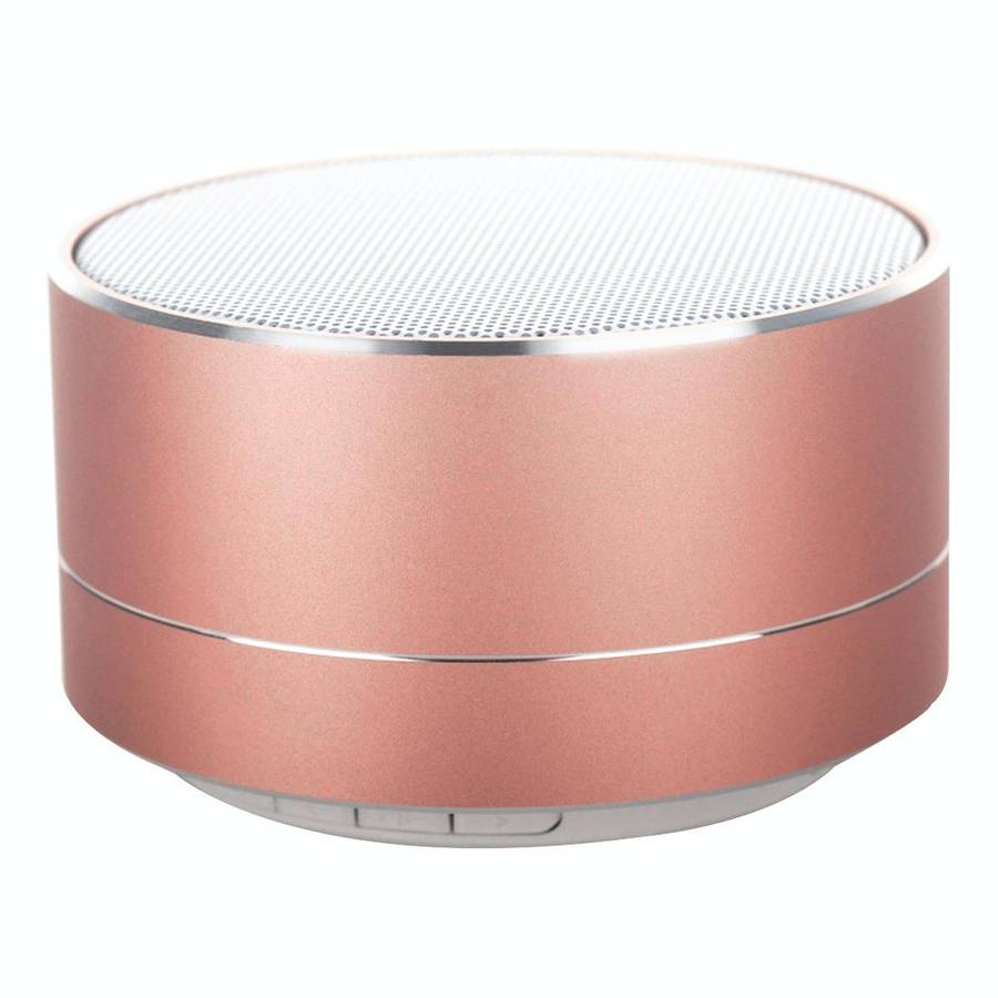 A10 Mini Portable Bluetooth Speaker Built-in MIC & LED, Support Hands-free Calls & TF Card(Rose G...