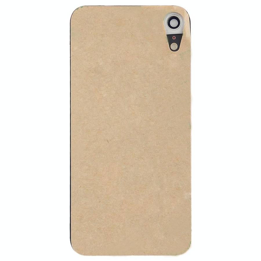 Battery Back Cover with Back Camera Bezel & Lens & Adhesive  for iPhone XR(Yellow)